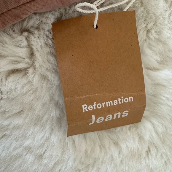 NWT Reformation Kaila Wrap Waist Tie dress in Blush - size M - Picture 7 of 10